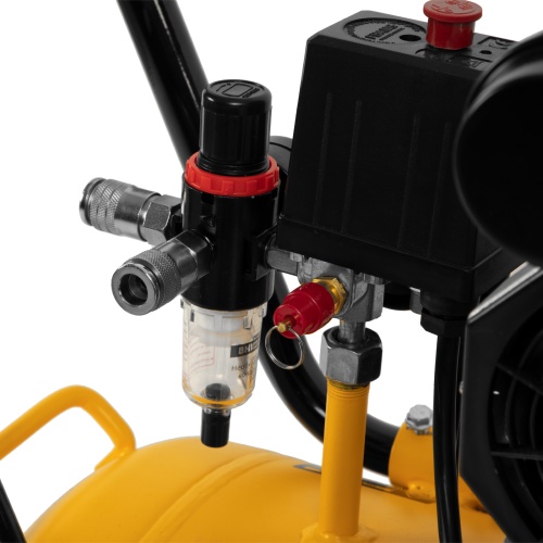 Компрессор безмасляный, малошумный DLS 1800/100,1800 Вт, 3x600, 100 л, 345 л/мин Denzel фото 20