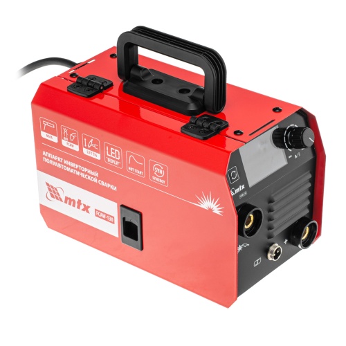 Аппарат инвертор. полуавтомат. cварки FCAW-130, 130 А, ПВ 60%// MTX фото 4
