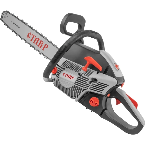 Бензиновая цепная пила Ставр Пцб-45/2100 шина 45см, двигатель 52 куб.см, 2100вт, 2.9л.с. 9070100146