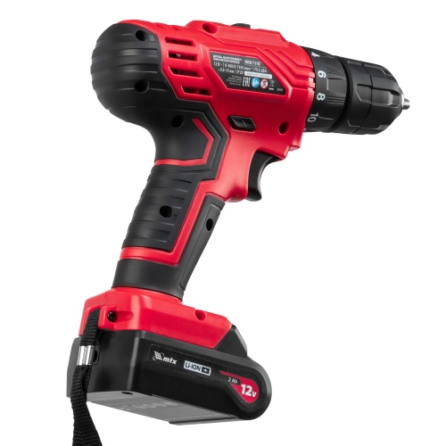 Дрель-шуруповерт аккумуляторная MCDL-12-02, Li-Ion, 12 В, 2 акк. MTX фото 31