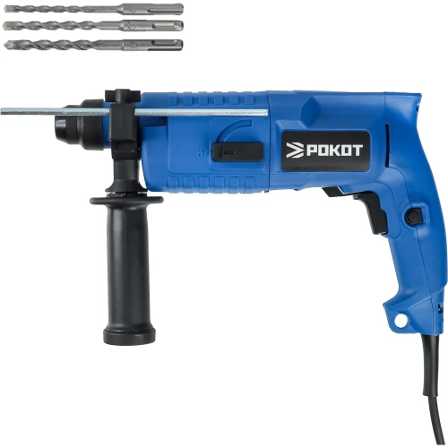 Перфоратор электрический РОКОТ ПРГ-20/720, 720Вт, горизонт., SDS plus (кейс) 664-271 фото 3 Перфоратор электрический РОКОТ ПРГ-20/720, 720Вт, горизонт., SDS plus (кейс) 664-271 фото 3