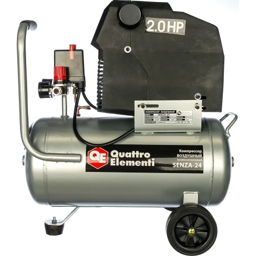 Безмасляный поршневой компрессор QUATTRO ELEMENTI SENZA-24 770-223 фото 3