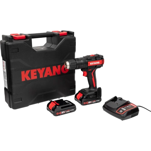 Аккумуляторная ударная дрель-шуруповерт KEYANG 2 АКБ 2 А*ч DM18BL-W (Set) фото 3 Аккумуляторная ударная дрель-шуруповерт KEYANG 2 АКБ 2 А*ч DM18BL-W (Set) фото 3