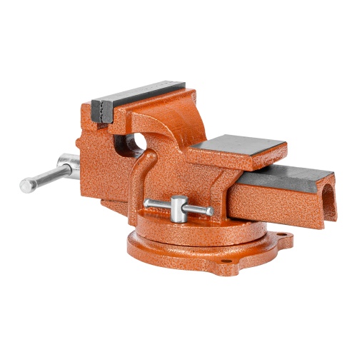 Тиски слесарные, 125 мм, поворотные, с наковальней Sparta фото 2