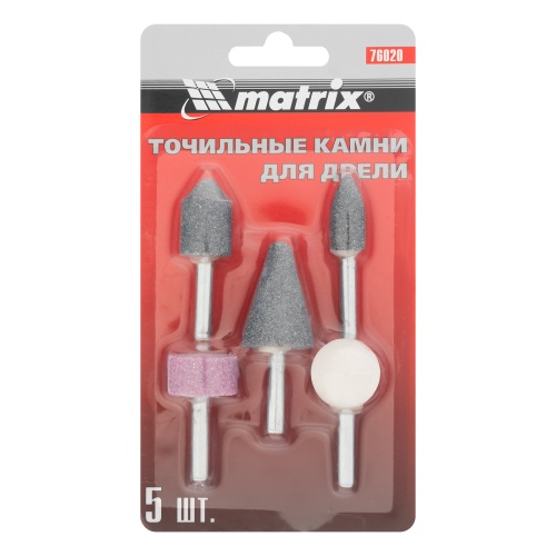 Точильные камни для дрели, 5 шт Matrix фото 6