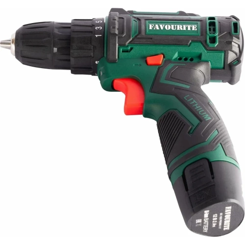 Акк. дрель-шуруповёрт FAVOURITE DC 1202 PROMO SET 12В, 2Ач, 22Нм Li-ion набор 101121202 фото 6 Акк. дрель-шуруповёрт FAVOURITE DC 1202 PROMO SET 12В, 2Ач, 22Нм Li-ion набор 101121202 фото 6