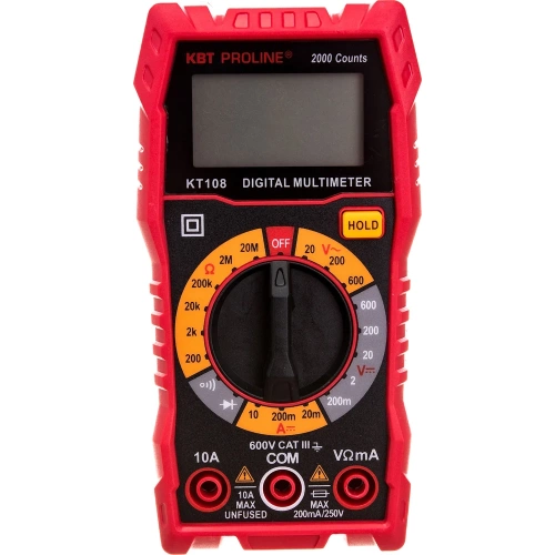 Цифровой мультиметр КВТ KT 108 PROLINE 86324 фото 5