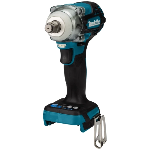 Гайковерт ударный аккумуляторный Makita LXT BL 18В XPT, квадрат 1/2", 330Нм, 4 скорости, подсветка, тормоз двигателя, регулировка оборотов, АКБ 1x3.0Ач, з/у, Makpac. DTW300SF1J фото 9