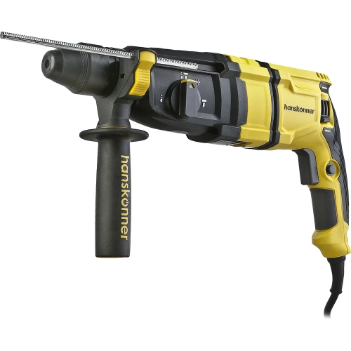 Перфоратор Hanskonner 1100Вт, 30мм, 3.3Дж, 0-5100уд/мин, 3 реж, 4м кабель,ВИБРОЗАЩИТА HRH1130AVS фото 8
