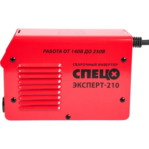 Инвертор сварочный Спец ЭКСПЕРТ-210,дисплей, сенсорное управление, 1*230В, 20-210А,электр.1,6-5мм (акс.в компл.+щиток сварщика+щетка-молоток) СПЕЦ-3473 фото 6 Инвертор сварочный Спец ЭКСПЕРТ-210,дисплей, сенсорное управление, 1*230В, 20-210А,электр.1,6-5мм (акс.в компл.+щиток сварщика+щетка-молоток) СПЕЦ-3473 фото 6