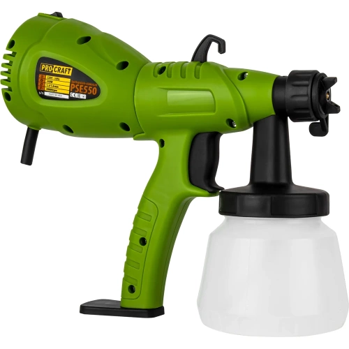Краскопульт электрический PROCRAFT 350Вт, 0.8л PSE550 фото 9