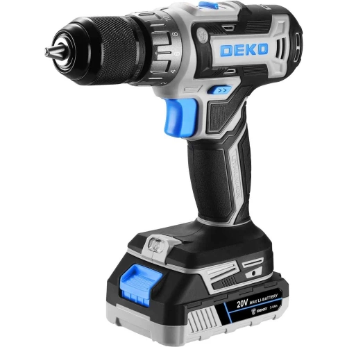 Аккумуляторная дрель-шуруповерт DEKO Loner 20V, 20В, 2x3.0 Ач 085-1005 фото 7 Аккумуляторная дрель-шуруповерт DEKO Loner 20V, 20В, 2x3.0 Ач 085-1005 фото 7