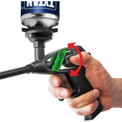 Усиленный пистолет для монтажной пены Fomeron тефлоновое покрытие иглы и кольца-адаптера clean хт 590008 фото 8 Усиленный пистолет для монтажной пены Fomeron тефлоновое покрытие иглы и кольца-адаптера clean хт 590008 фото 8