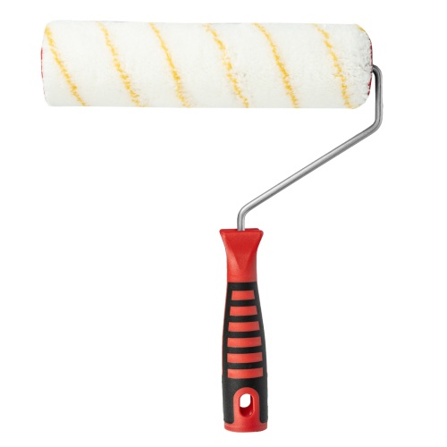 Валик для внутренних работ синтетический, с двухком.ручкой, 250 мм, ворс 12 мм, D 48 мм, D ручки 6 мм, полиакрил Matrix фото 3