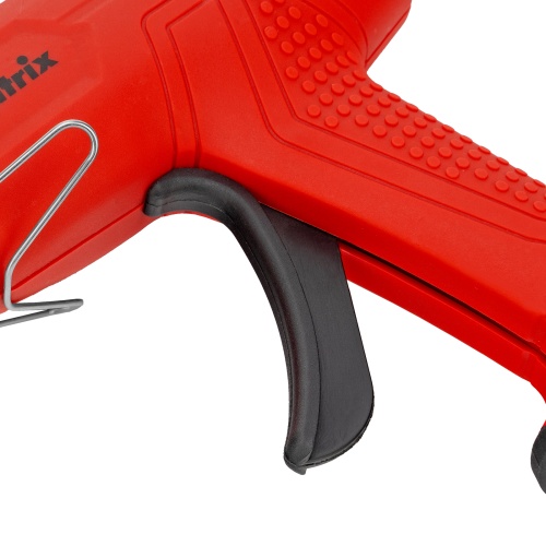 Клеевой пистолет, 11 мм, 40 (100) Вт, 18 г/мин, выключатель и индикатор напряжения Matrix фото 8