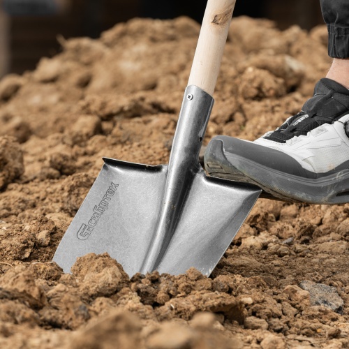 Лопата штыковая, 225х295 мм, углубленная, рессорная сталь, 0,7 кг, без черенка// Сибртех фото 10