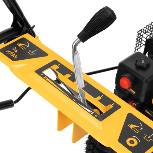 Бензиновая снегоуборочная машина SBM 610, 212 cc, ручной старт, фара Denzel фото 24