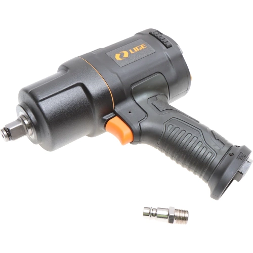 Пневмогайковерт ударный LIGE 1/2 (рабочий диапозон 200-1000Nm, max 1750Nm, 7000 об/мин, 6bar, 198 л LG-40105 107870 фото 3