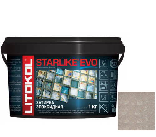 Затирка эпоксидная для швов Litokol Starlike Evo S.113 Neutro 1 кг