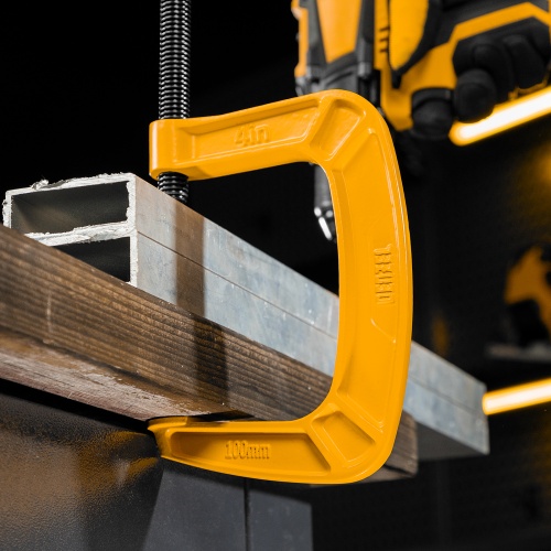 Струбцина G-образная, усиленная, 100 мм Denzel фото 12