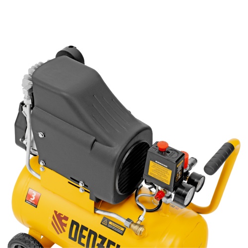 Компрессор воздушный DLC1300/24 безмасляный 1.3 кВт, 24 литра, 206 л/мин Denzel фото 11 Компрессор воздушный DLC1300/24 безмасляный 1.3 кВт, 24 литра, 206 л/мин Denzel фото 11