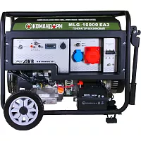 Генератор бензиновый КОМАНДАРМ MLG-10000EA