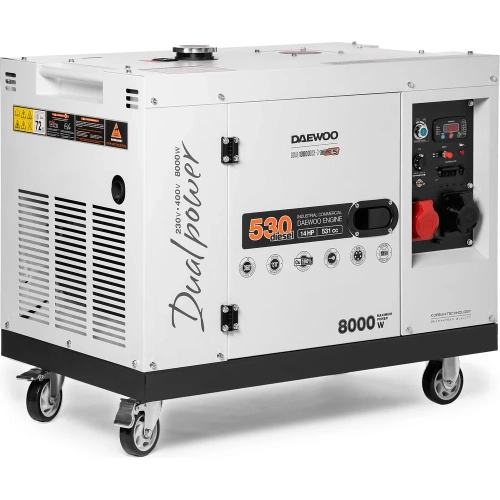 Дизельный генератор с функцией Dual Power Daewoo DDAE 10000DSE-3 Дизельный генератор с функцией Dual Power Daewoo DDAE 10000DSE-3