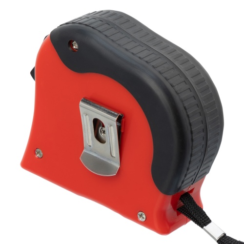 Рулетка Double fixation,10 м х 25 мм,обрезиненный корпус,двойная плавная фиксация Matrix фото 2