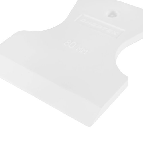 Шпатель, белая резина, 80 мм Сибртех фото 3