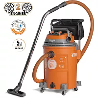 Промышленный пылесос  с шлангом DAEWOO 5 м DAVC 6025S