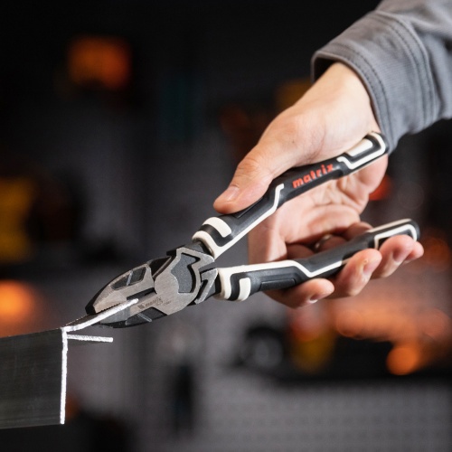 Плоскогубцы комбинированные 210 мм, усиленная система, Pro Matrix фото 5