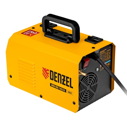 Аппарат инвертор. полуавтомат. сварки Mini MIG-140LFG, 140 А, ПВ 60%// Denzel фото 4