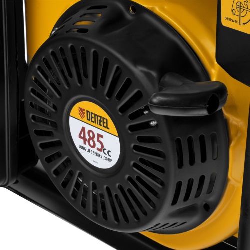 Генератор бензиновый PS-95EA-PRO, 9,5 кВт, 230 В, 40 л, разъем ATS, эл.старт Denzel фото 11