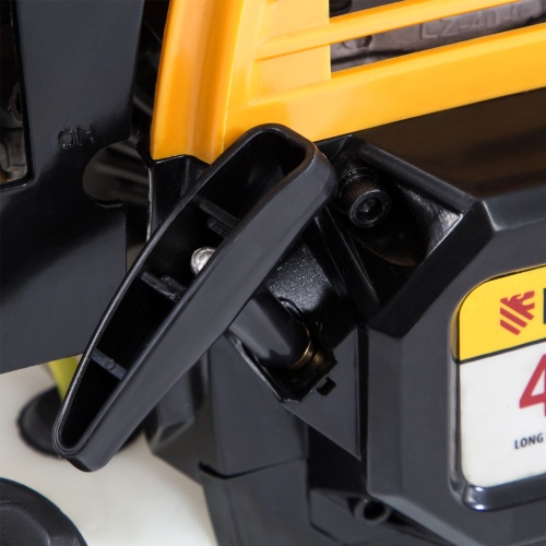 Триммер бензиновый DR-43, 43 см3, неразъемная штанга, состоит из 2 частей Denzel фото 6