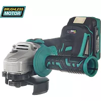 Аккумуляторная бесщеточная угловая шлифмашина MINLI 125mm Li-ion 18Vx2 DC201-4.0A