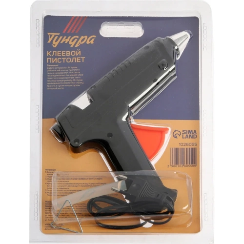 Клеевой пистолет ТУНДРА 80 Вт, 220 В, 11 мм 1026055 фото 10 Клеевой пистолет ТУНДРА 80 Вт, 220 В, 11 мм 1026055 фото 10