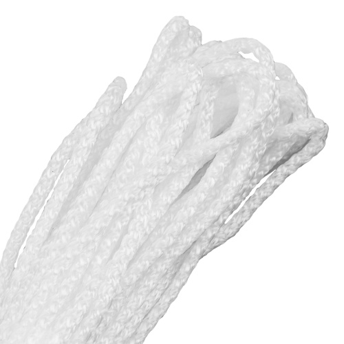 Шнур вязаный полипропиленовый с серд. белый, 4 мм, L 20 м, Сибртех фото 3