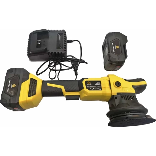 Беспроводная полировальная машинка SCHTAER 18V/4.0Ah, 125 мм SCH-125-15AC фото 7