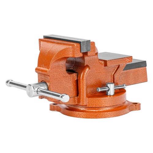 Тиски слесарные, 100 мм, поворотные, с наковальней Sparta фото 21