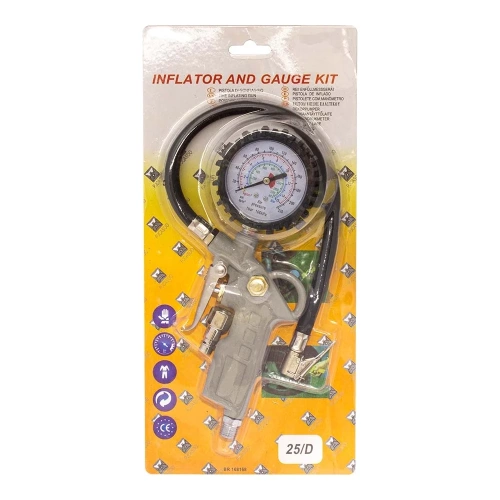 Пистолет для накачки шин с манометром PI TOOLS 7471 фото 4