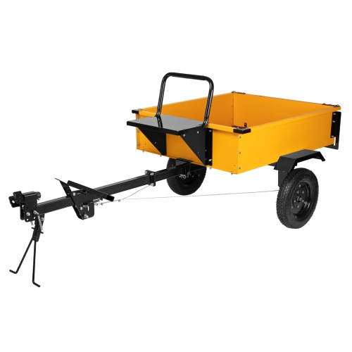 Прицеп для мотоблока TT-500, оцинк., груз. 500 кг, рег. сцепка, колеса 4.00-10, в упаковке Denzel Прицеп для мотоблока TT-500, оцинк., груз. 500 кг, рег. сцепка, колеса 4.00-10, в упаковке Denzel