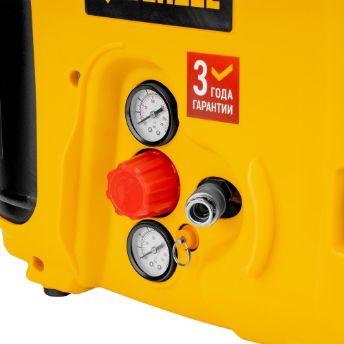 Компрессор воздушный DL1300, 10 бар, 1,3 кВт 180 л/мин 5 л, с набором аксессуаров Denzel фото 15 Компрессор воздушный DL1300, 10 бар, 1,3 кВт 180 л/мин 5 л, с набором аксессуаров Denzel фото 15
