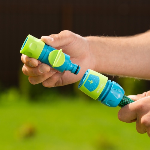 Соединитель штуцерный, с переключателем, Palisad Luxe фото 6