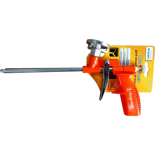 Пистолет для монтажной пены с пластмассовым корпусом Петрович П141-01 4100014458