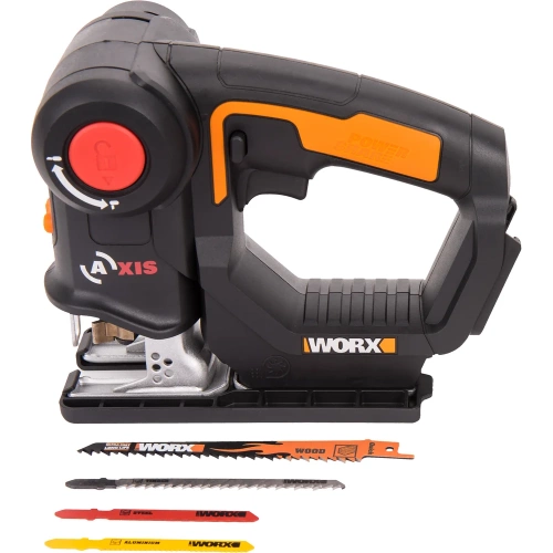 Аккумуляторный лобзик/сабельная пила WORX Axis WX550.9 фото 6 Аккумуляторный лобзик/сабельная пила WORX Axis WX550.9 фото 6