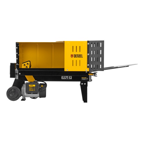 Дровокол электрический ELS7T-52, 2300 Вт, сила раскола 7т, макс. размеры полена D250 x 520 мм Denzel фото 4