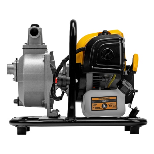 Мотопомпа бензиновая для чистой воды PX-25, 52 см3, 1", 170 л/мин, глуб 8 м, напор 30 м Denzel фото 3