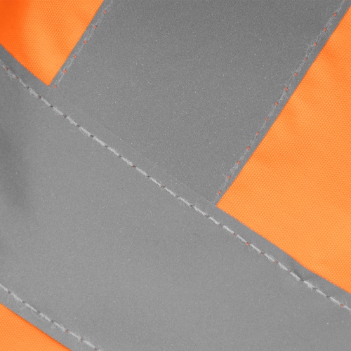 Жилет сигнальный, оранжевый, размер XL Сибртех фото 10