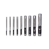 Набор пробойников для кожи 3 4 6 8 10 12.5 мм, 6 шт, чехол Сибртех