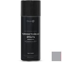 Эмаль аэрозоль термостойкая Elcon Max Therm серая 400 градусов 520 мл